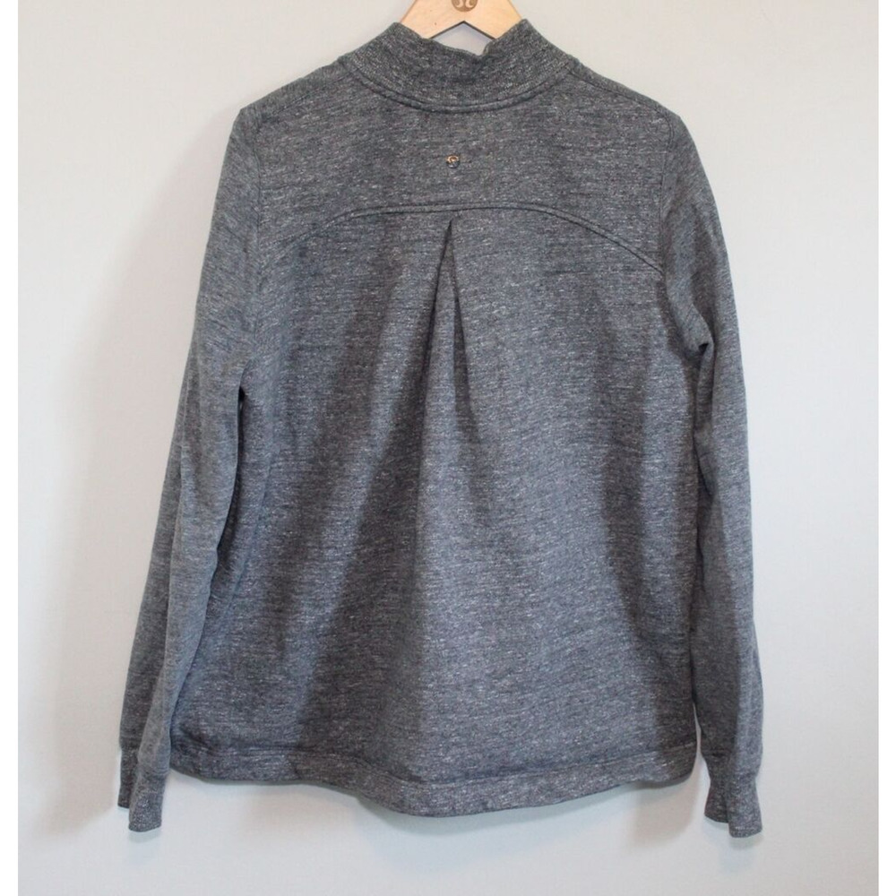 Lululemon Pleat To Street Bomber Jacket Heathered Gray Women's Size 10 H11148 - Picture 9 of 16